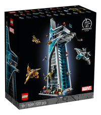 LEGO Marvel La tour des Avengers 76269-Côté gauche