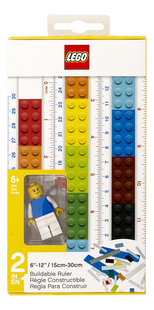 LEGO meetlat om te bouwen met figuur