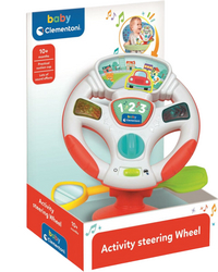 Clementoni Jouet d'activité Volant interactif