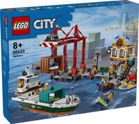 LEGO City Haven met vrachtschip 60422