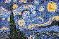 SES perles à repasser Beedz Art Van Gogh - La Nuit étoilée-Avant