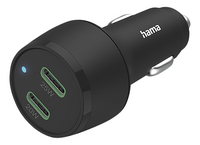 Hama chargeur rapide pour voiture 2 ports USB-C