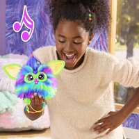 Hasbro Interactieve knuffel pluche Furby galaxy NL blauw/groen-Afbeelding 5