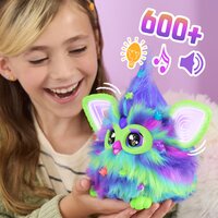 Hasbro Interactieve knuffel pluche Furby galaxy NL blauw/groen-Afbeelding 7