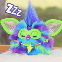 Hasbro Interactieve knuffel pluche Furby galaxy NL blauw/groen-Afbeelding 8