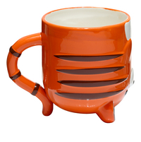 Adoramals mug Upside Down tigre-Avant