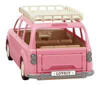 Sylvanian Families 5535 - roze picknick auto-Achteraanzicht