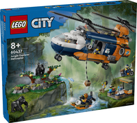 LEGO City Exploration Jungleonderzoekers: helikopter bij de basis 60437