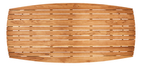 Tuintafel Salo L 240 x B 110 cm teak tafelblad-Bovenaanzicht