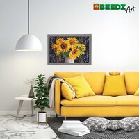 SES Strijkparels Beedz Art - Zonnebloemen-Afbeelding 1