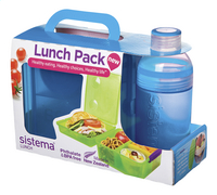 Sistema brooddoos en drinkfles 480 ml Lunch Pack blauw