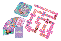 Gabby's poppenhuis 3-in-1: pop-up spel + domino + kaartspel-Vooraanzicht