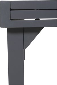 Wilsa table de jardin Modulo anthracite 200 x 105 cm-Détail de l'article
