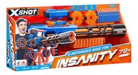 Pistolet X-Shot Insanity Motorized Rage Fire Gun avec 72 fléchettes-Côté gauche