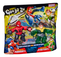 Figurine Heroes of Goo Jit Zu Marvel - Ultimate Spider-Man vs Doctor Octopus-Côté gauche