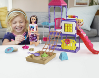 Barbie Skipper Climb 'N Explore Playground met 2 poppen-Afbeelding 5