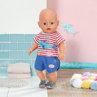 BABY born kledijset Pyjama met schoentjes 43 cm-Afbeelding 1