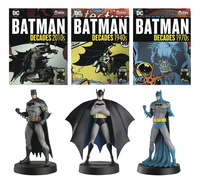 Figurine DC Comics : Batman 80th Anniversary - coffret 3 figurines