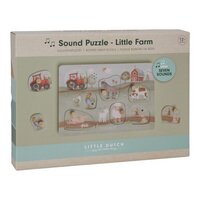 Little Dutch Geluiden puzzel Little Farm-Vooraanzicht
