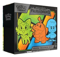 Pokémon TCG Elite Trainer Box Scarlet & Violet - Paldea Evolved ANG-Côté gauche