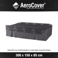AeroCover beschermhoes voor tuinset L 300 x B 150 x H 85 cm polyester-Afbeelding 1