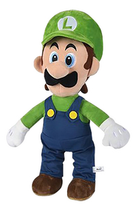 Peluche Mario Bros Luigi 50 cm-Côté droit