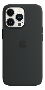 Apple siliconen cover MagSafe voor iPhone 13 zwart