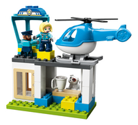 LEGO DUPLO 10959 Politiebureau en Helikopter-Vooraanzicht