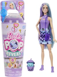 Poupée mannequin Barbie Pop Reveal Boba series Taro Milk