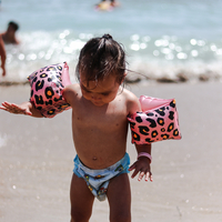 Swim Essentials zwembandjes voor baby's Panterprint roze-Afbeelding 3