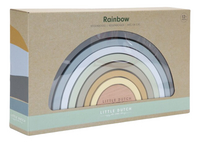 Little Dutch Jouet d'activité Arc-en-ciel en bois Blue