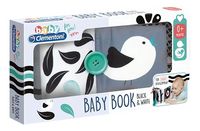 baby Clementoni activiteitenspeeltje Baby Book Black & White-Linkerzijde