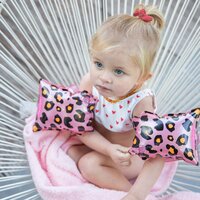 Swim Essentials zwembandjes voor baby's Panterprint roze-Afbeelding 4