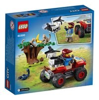 LEGO City 60300 Le quad de sauvetage des animaux sauvages-Arrière