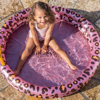 Swim Essentials opblaasbaar kinderzwembad Luxe Panter roze-Afbeelding 5