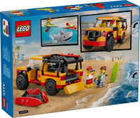 LEGO City Le véhicule de secours de la plage 60453-Arrière
