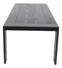 Wilsa table de jardin Ibiza noir 280 x 100 cm-Détail de l'article