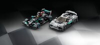 LEGO Speed Champions 76909 Mercedes-AMG F1 W12 E Performance & Mercedes-AMG Project One-Afbeelding 1