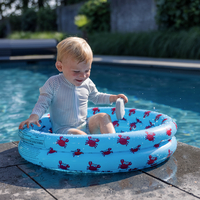 Swim Essentials piscine gonflable pour enfants Crabe-Image 1