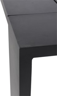 Wilsa table de jardin Ibiza noir 220 x 100 cm-Détail de l'article