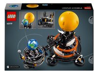 LEGO Technic La planète Terre et la Lune en orbite 42179-Arrière