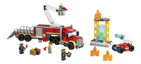 LEGO City 60282 L'unité de commandement des pompiers-Avant