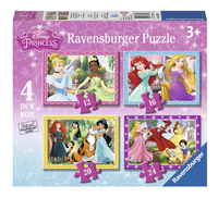 Ravensburger meegroeipuzzel 4-in-1 Disney Princess