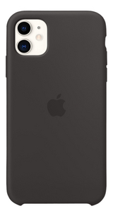 Apple cover Silicone voor iPhone 11 zwart