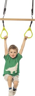 DICE trapeze met limoengroene ringen-Afbeelding 1
