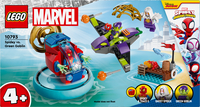 LEGO Marvel Spidey contre Le Bouffon Vert 10793-Vue du haut