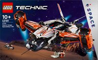 LEGO Technic Le vaisseau spatial cargo VTOL LT81 42181-Vue du haut