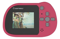 Kidywolf compact fototoestel Kidycam roze-Vooraanzicht
