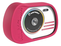 Kidywolf compact fototoestel Kidycam roze-Linkerzijde