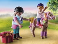 PLAYMOBIL Country 71259 Starter Pack Cavaliers et chevaux-Image 1